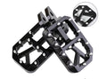 E-Moto titanium foot pegs