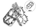 E-moto titanium foot pegs